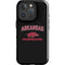 University of Arkansas-Fayetteville Razorbacks Black iPhone 16 Pro Impact Case